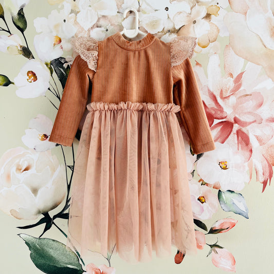 Aurelia Lace Dress/Romper - Blush Pink