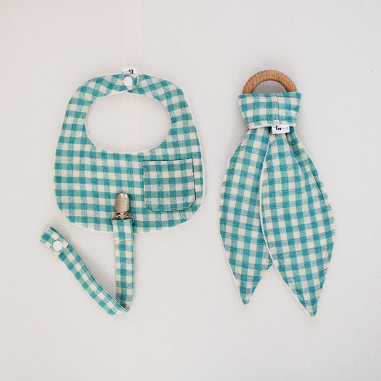 Gift Set - Seablue Check