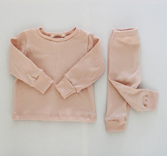 Sleepwear Set - Peachy Naps (long-sleeve)