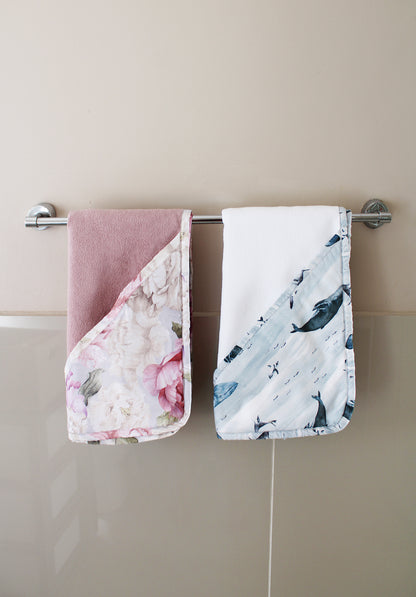 Hooded Towel - Peony