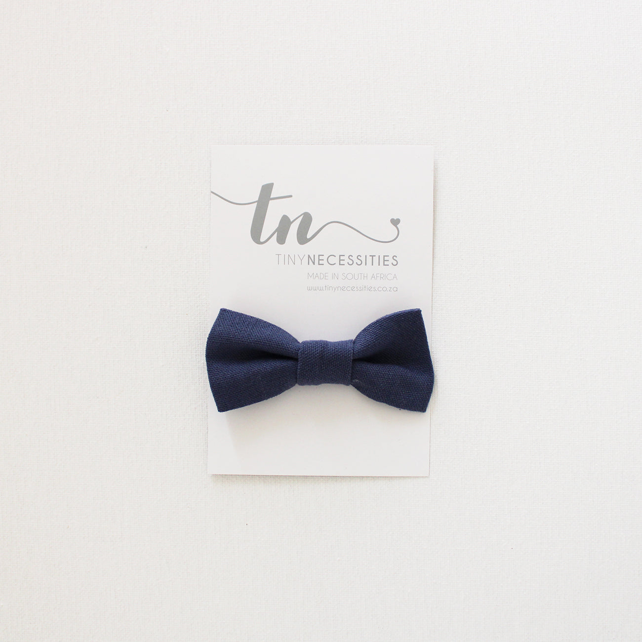 Denim Blue Bow Tie