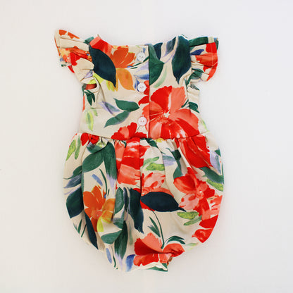 Harper Ever After Floral Romper (all accessories sold separately)