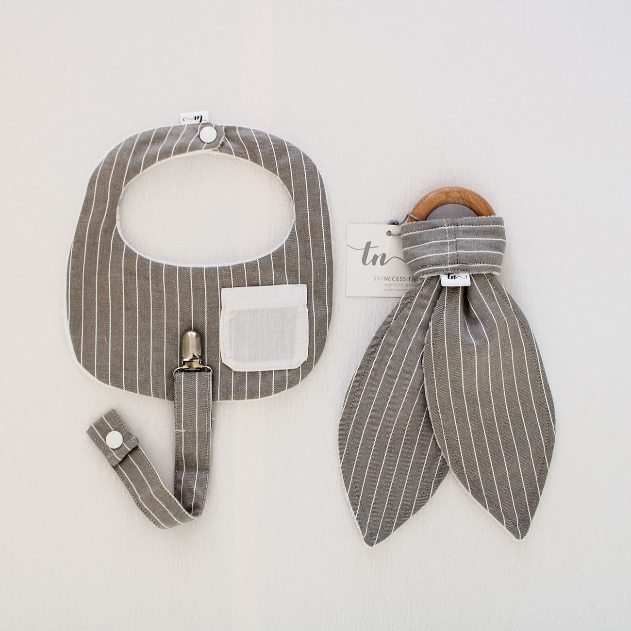 Gift Set - Grey Stripes