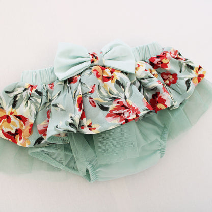 Rose Garden Tutu Bloomer with Bow (headband sold separately)