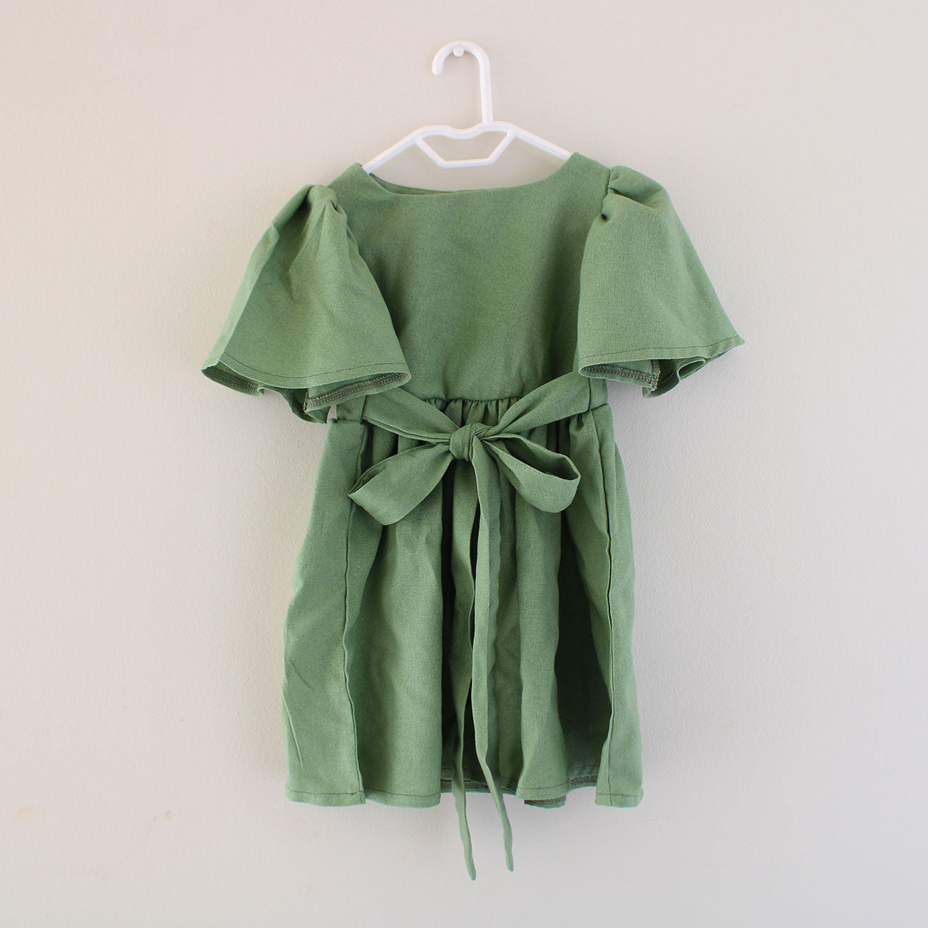 Magnolia Short Sleeve Dress - Solid Green